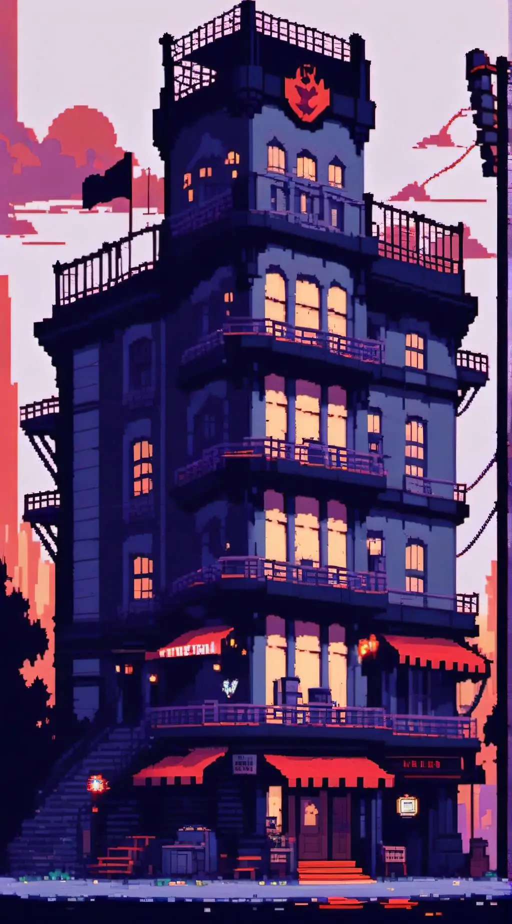 ai character: radiodust  background