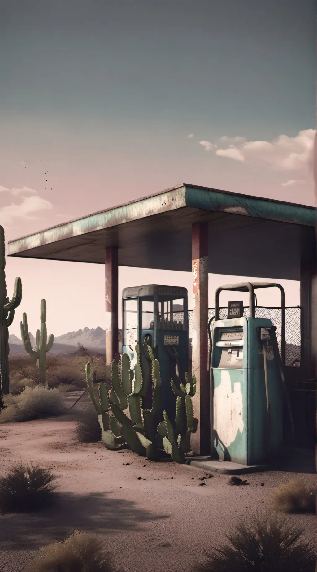 ai character: A Dusty Trip background