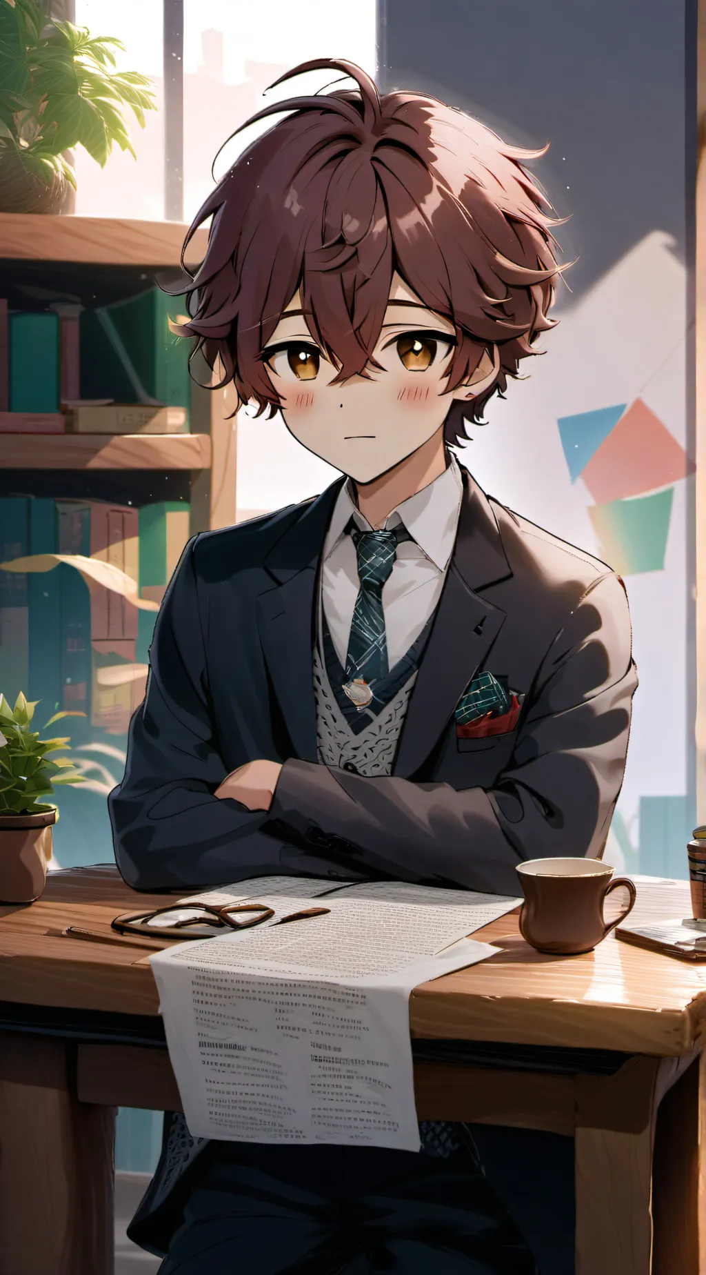 ai character: Alex  background