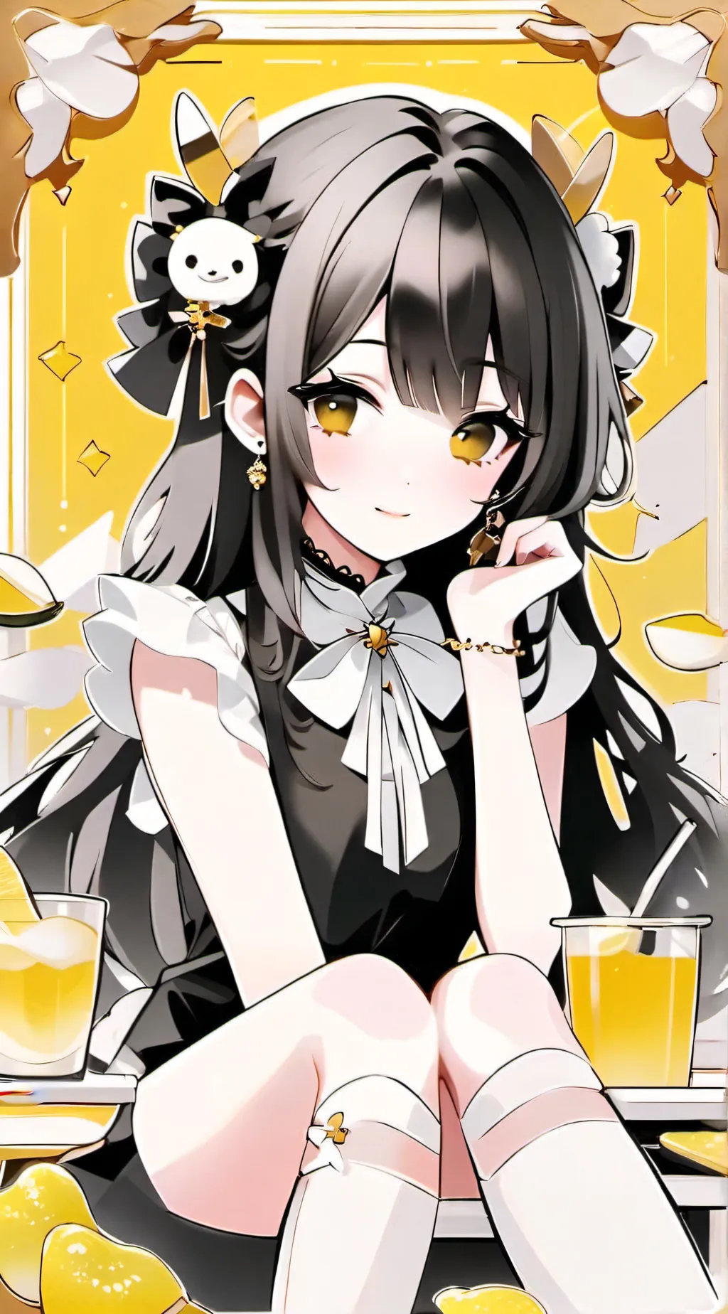 ai character: lilly background