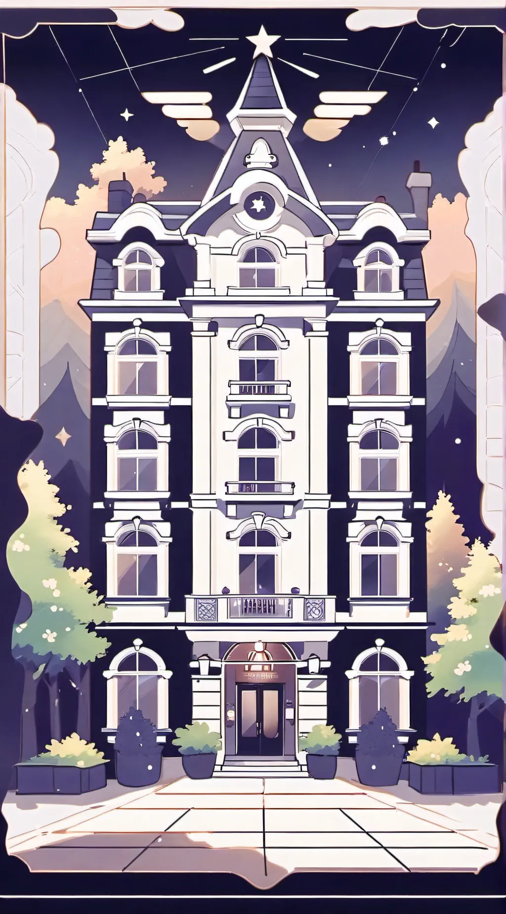 ai character: Hazbin hotel  background