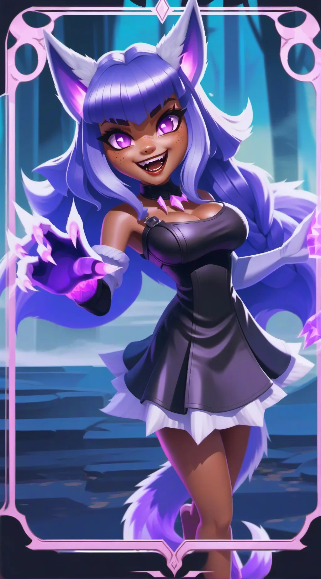 ai character: serenity  background