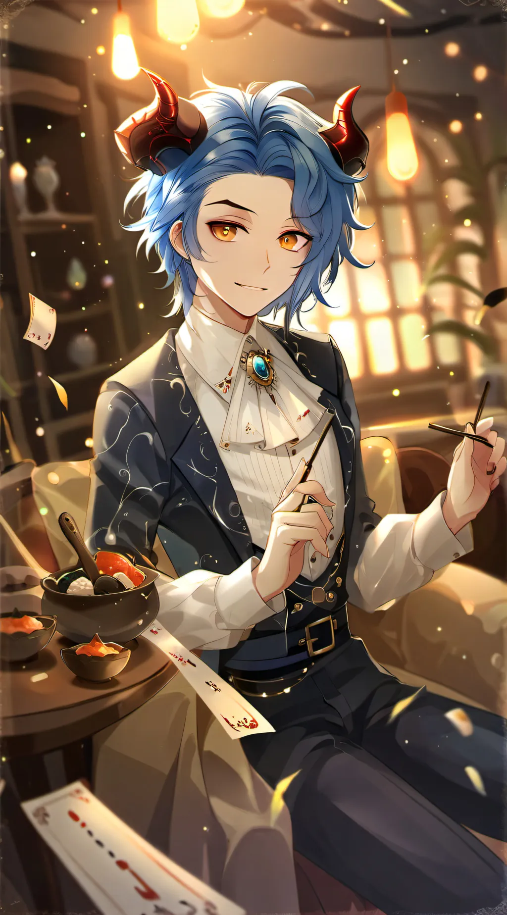 ai character: James  background