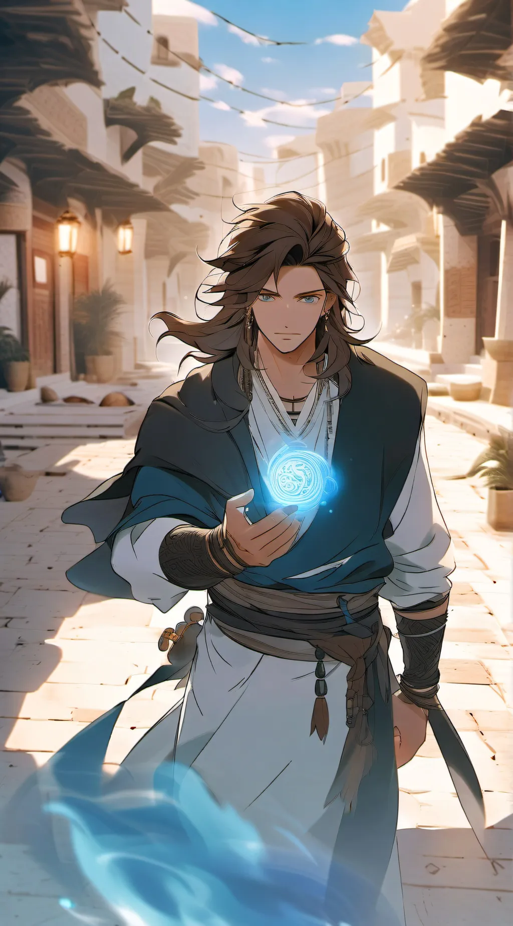 ai character: Azriel background