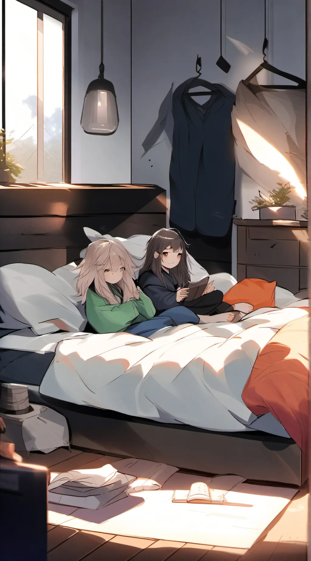 ai character: sleepover (idk pt) background