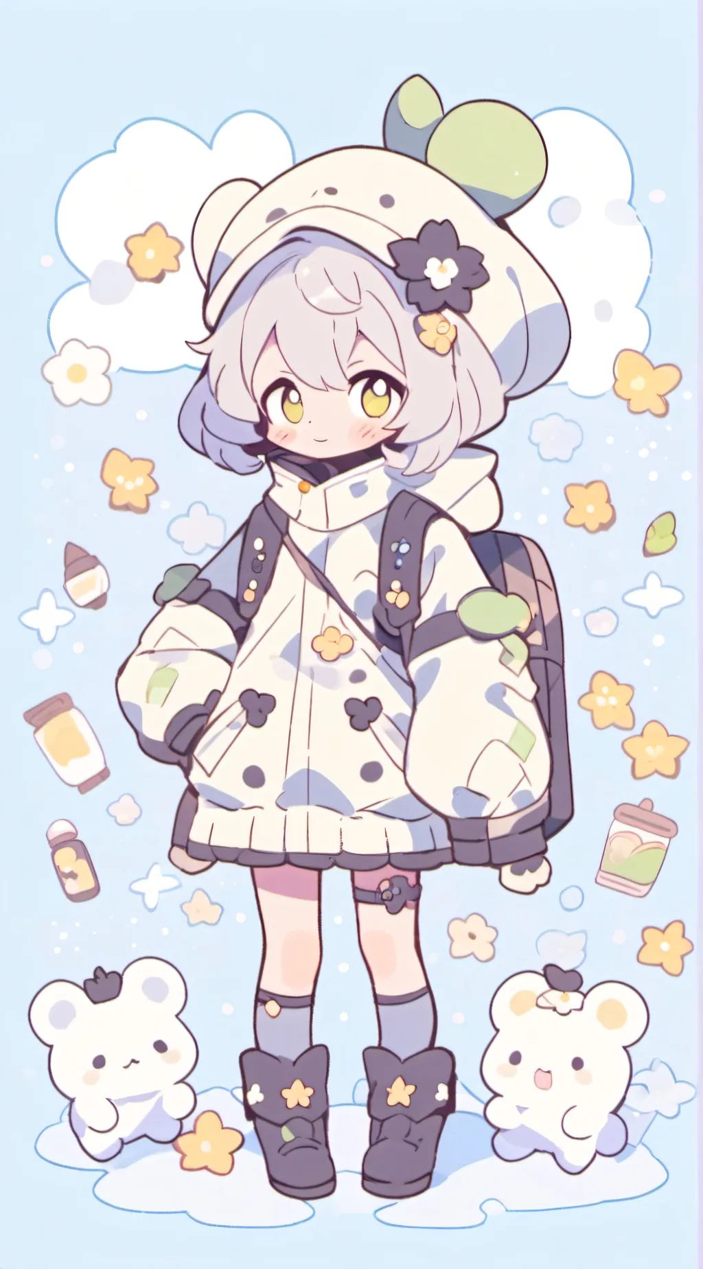 ai character: Demon slayer background