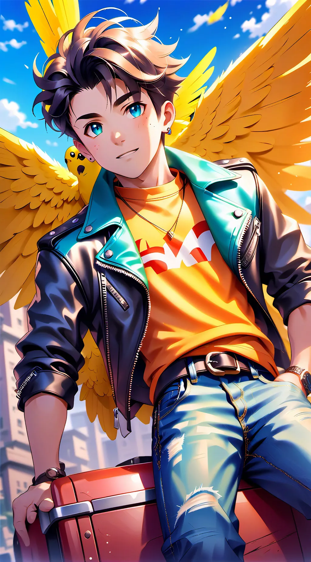 ai character: the outsiders  background