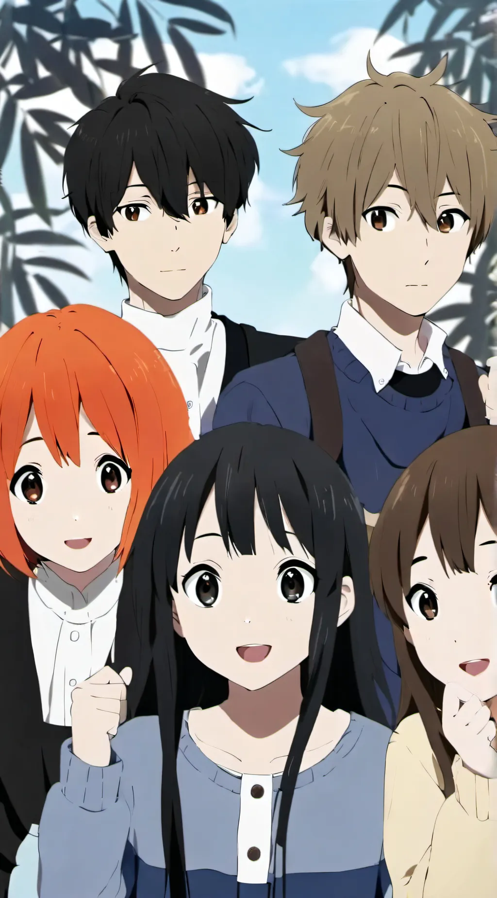 ai character: Friend group background