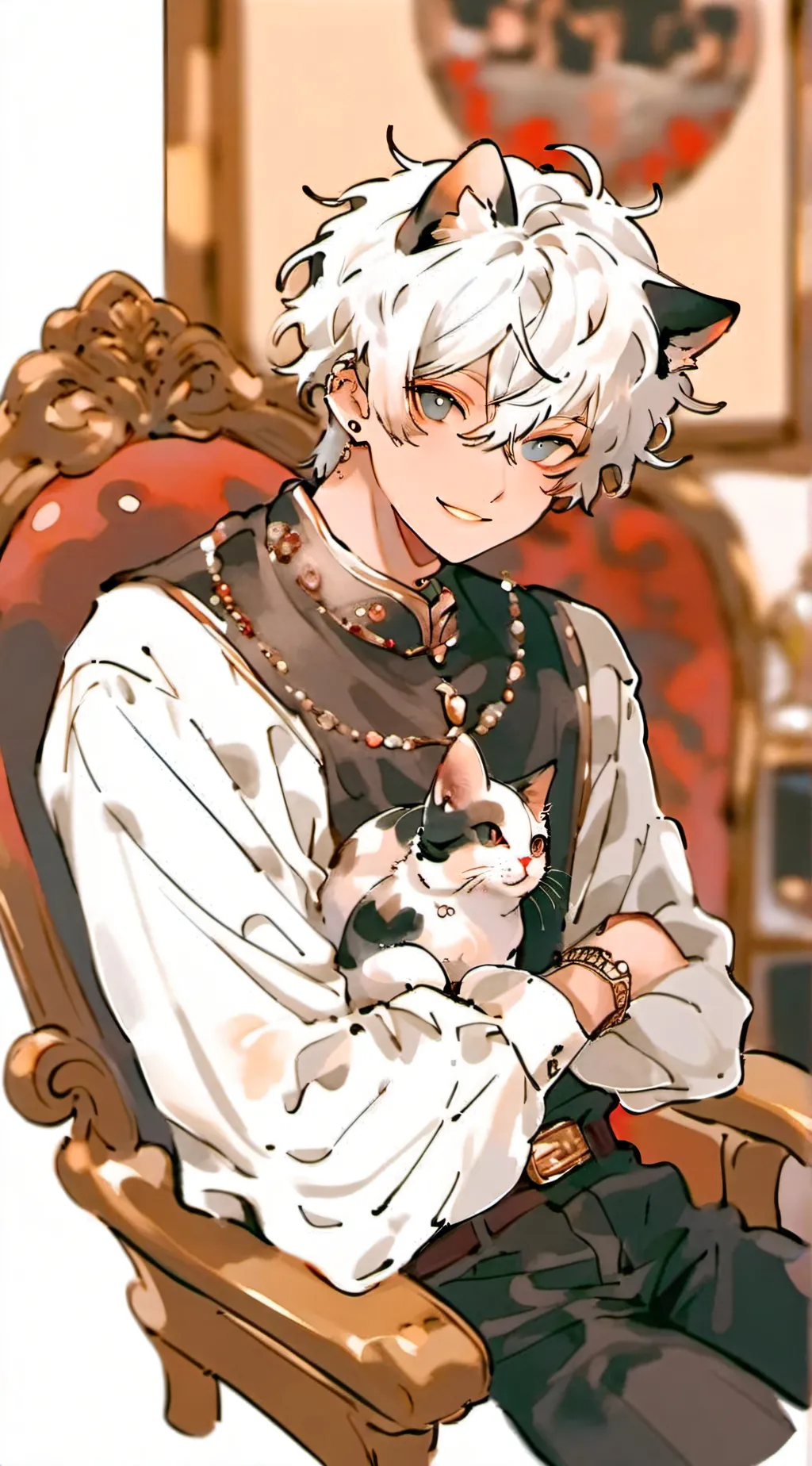 ai character: Niko  background