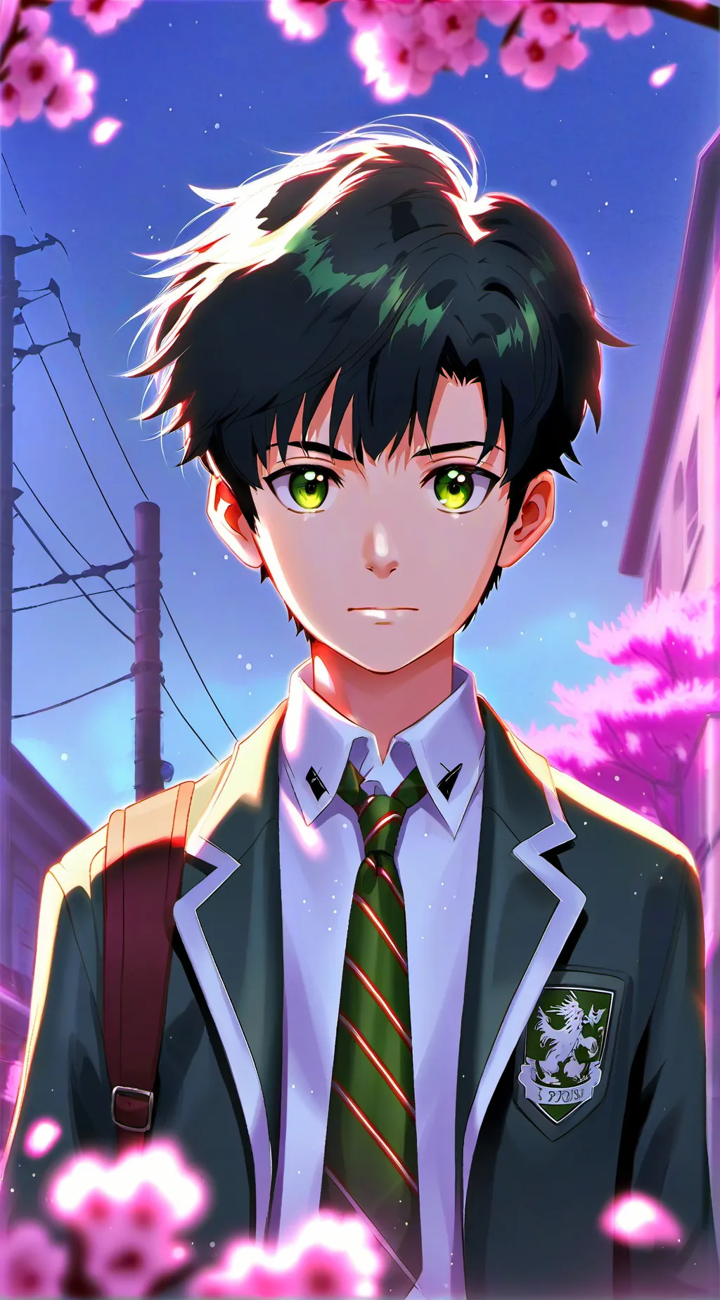 ai character: deku background
