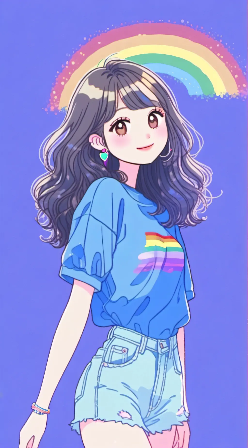 ai character: Zayna  background