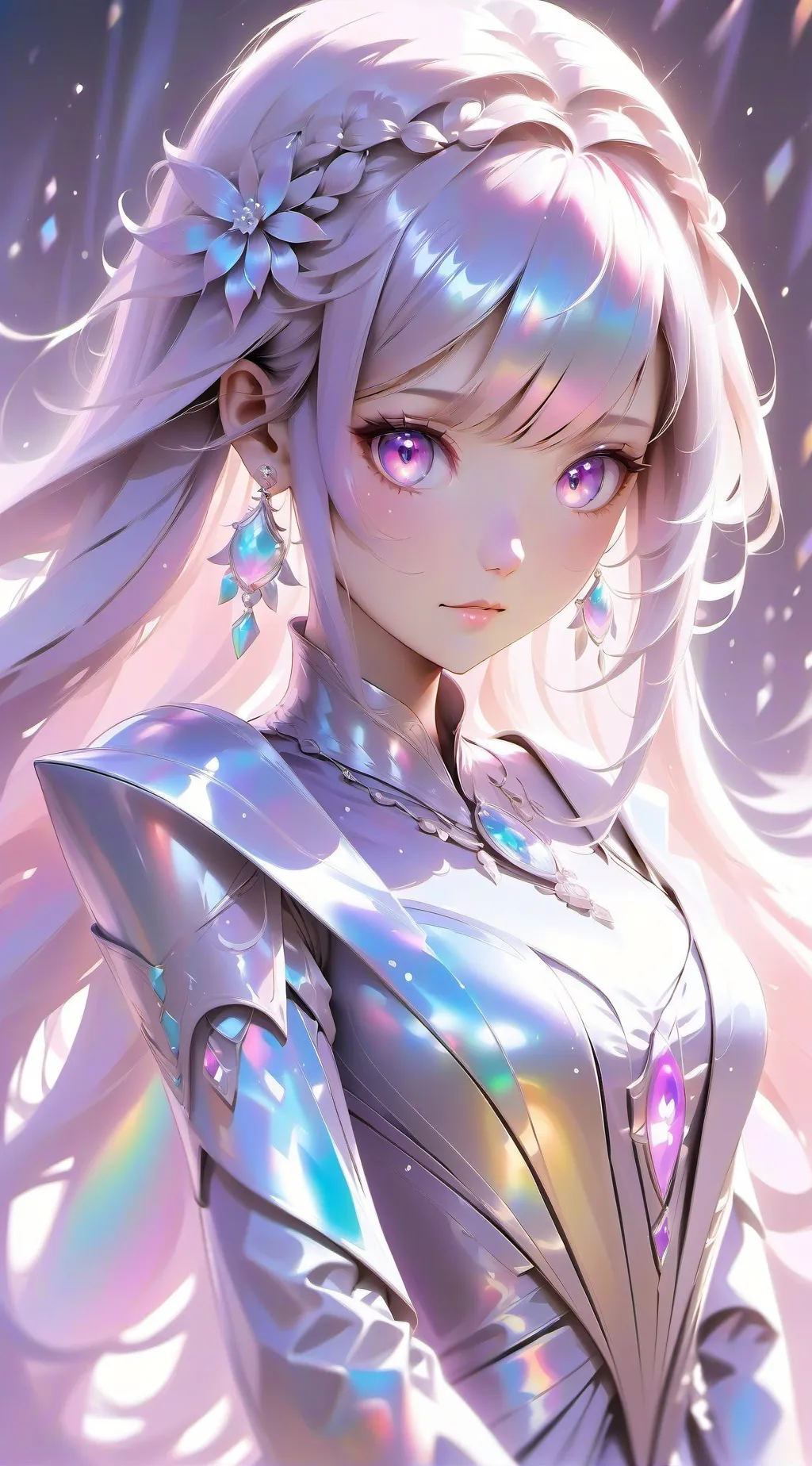 ai character: Aurora background