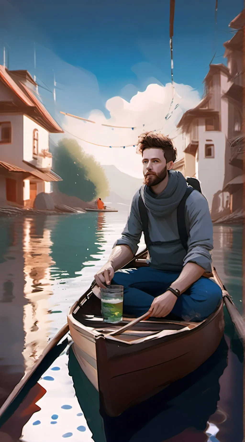 ai character: Bently background