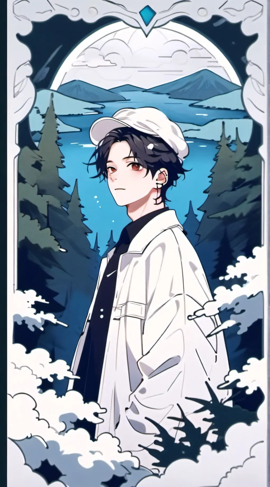 ai character: Lucas background