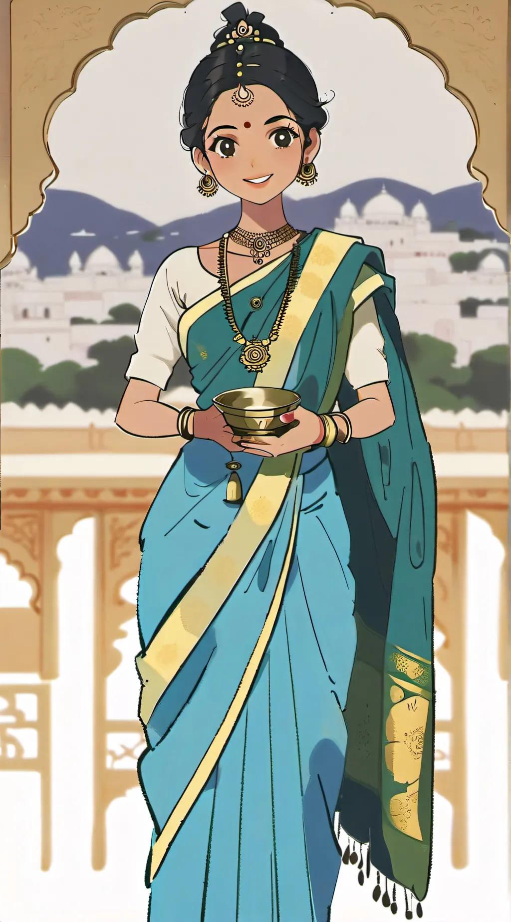 ai character: Ranu background