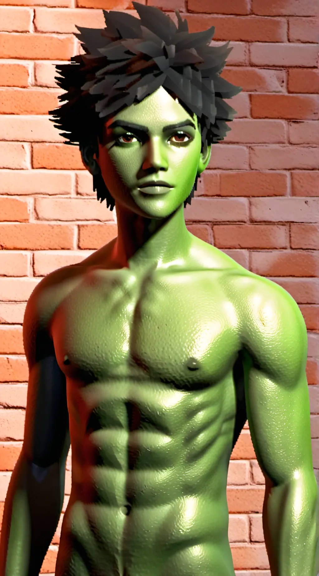 ai character: melon background