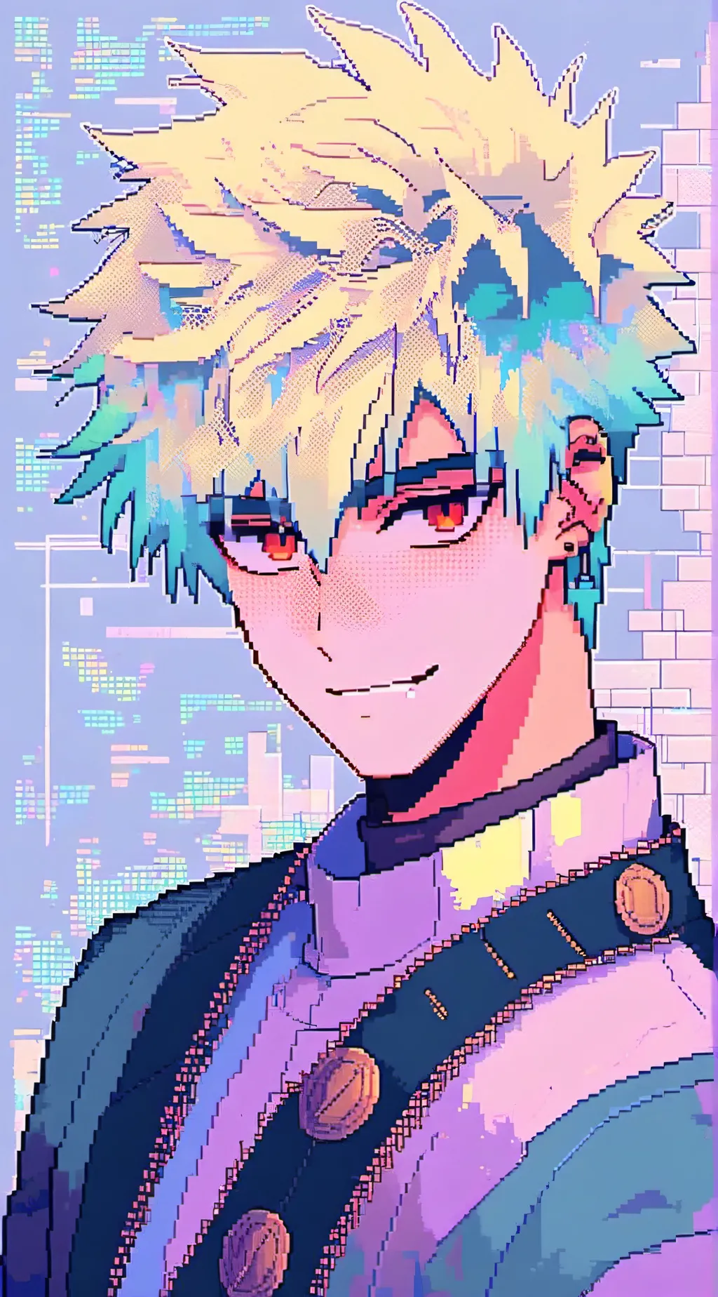 ai character: Bokugo🌹💥 background