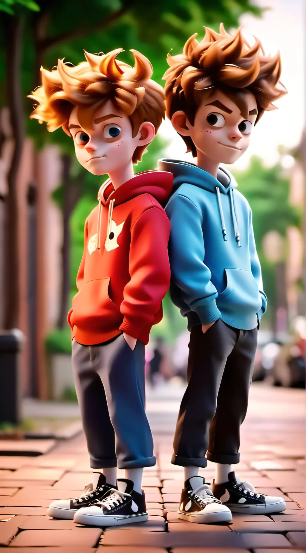 ai character: ♡Tord♡ background