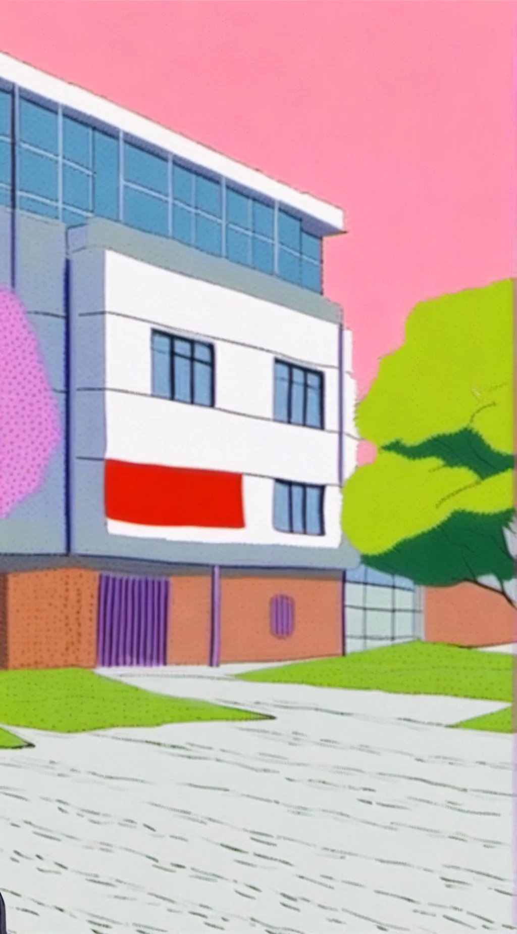 ai character: Townsville School. background