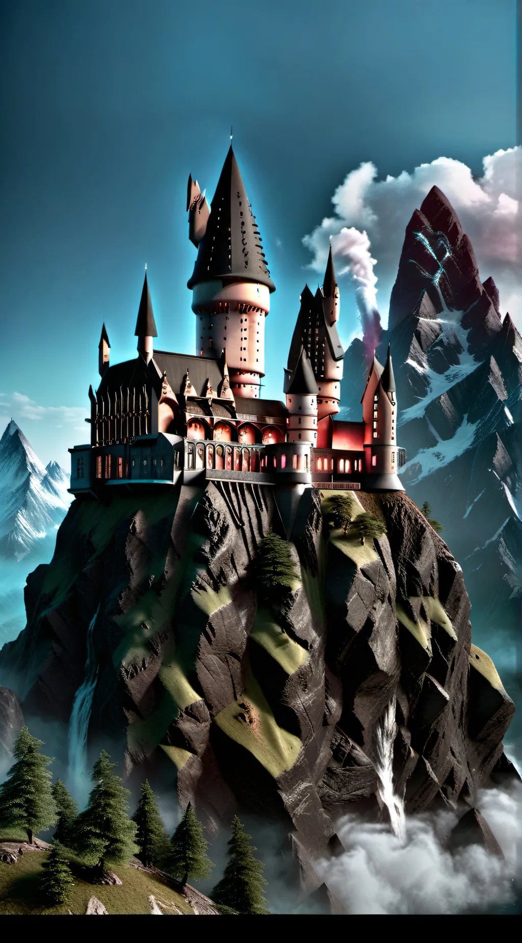 ai character: Hogwarts 🏰𓆉 background