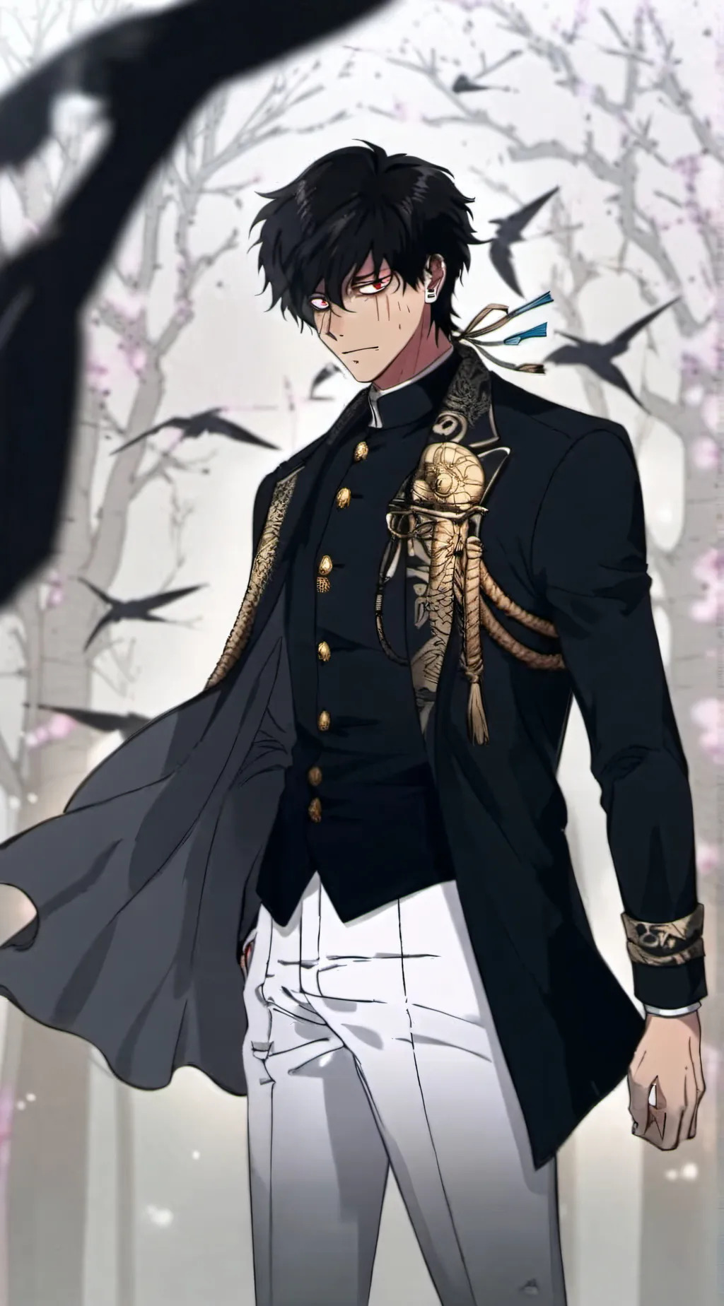 ai character: dabi background