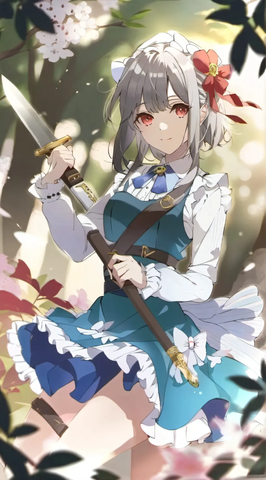 ai character: Murder Girl background