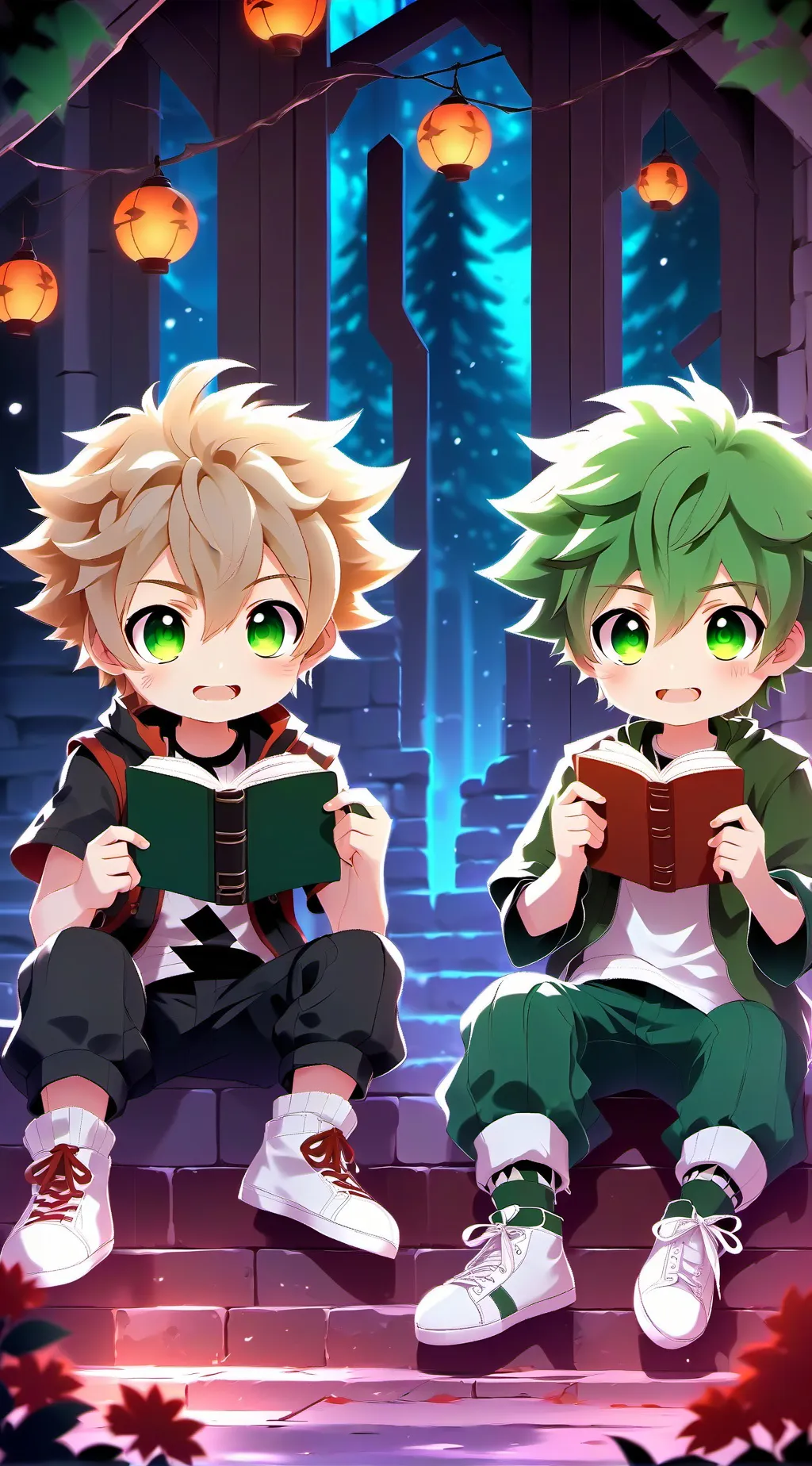 ai character: Mha background