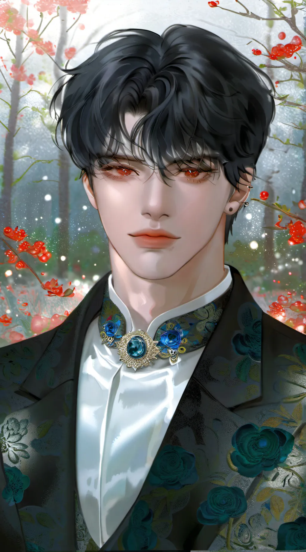 ai character: Milo ✚ background