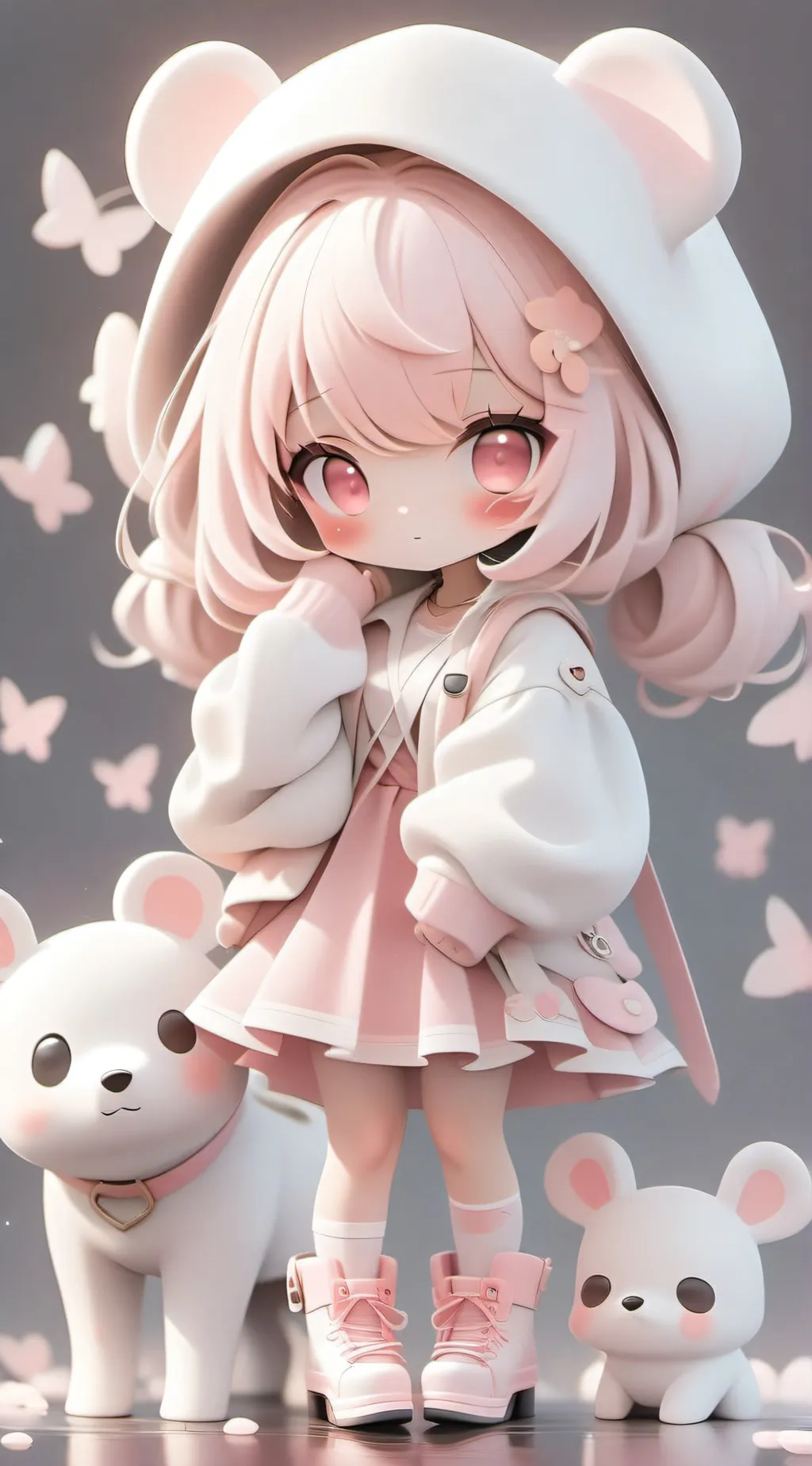 ai character: Mina background