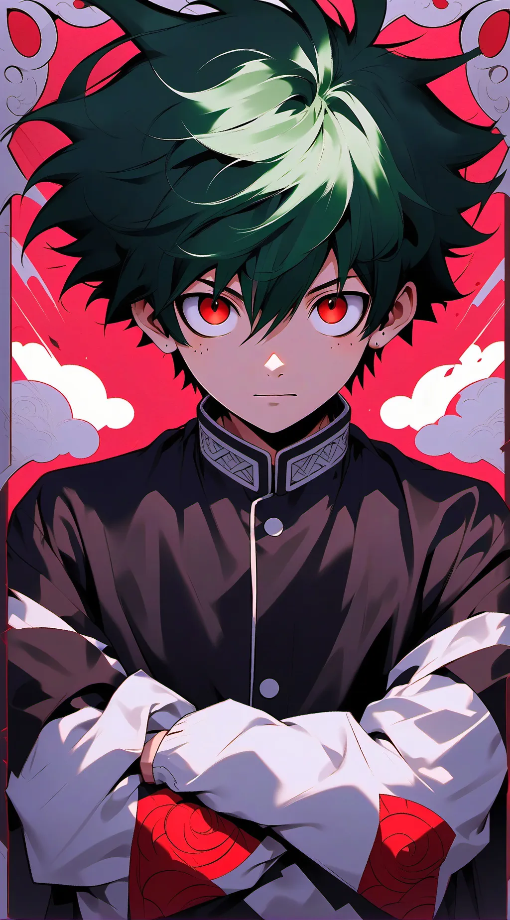 ai character: Deku🌵🍀🌴🌳💚 background