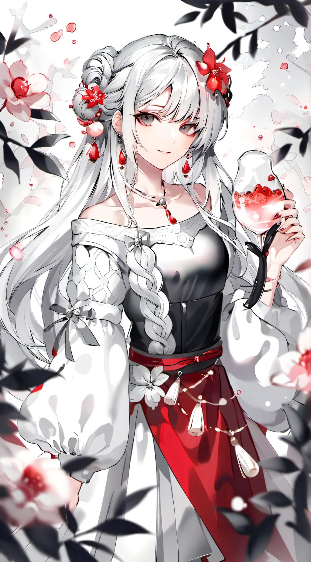 ai character: Infinity castle  background