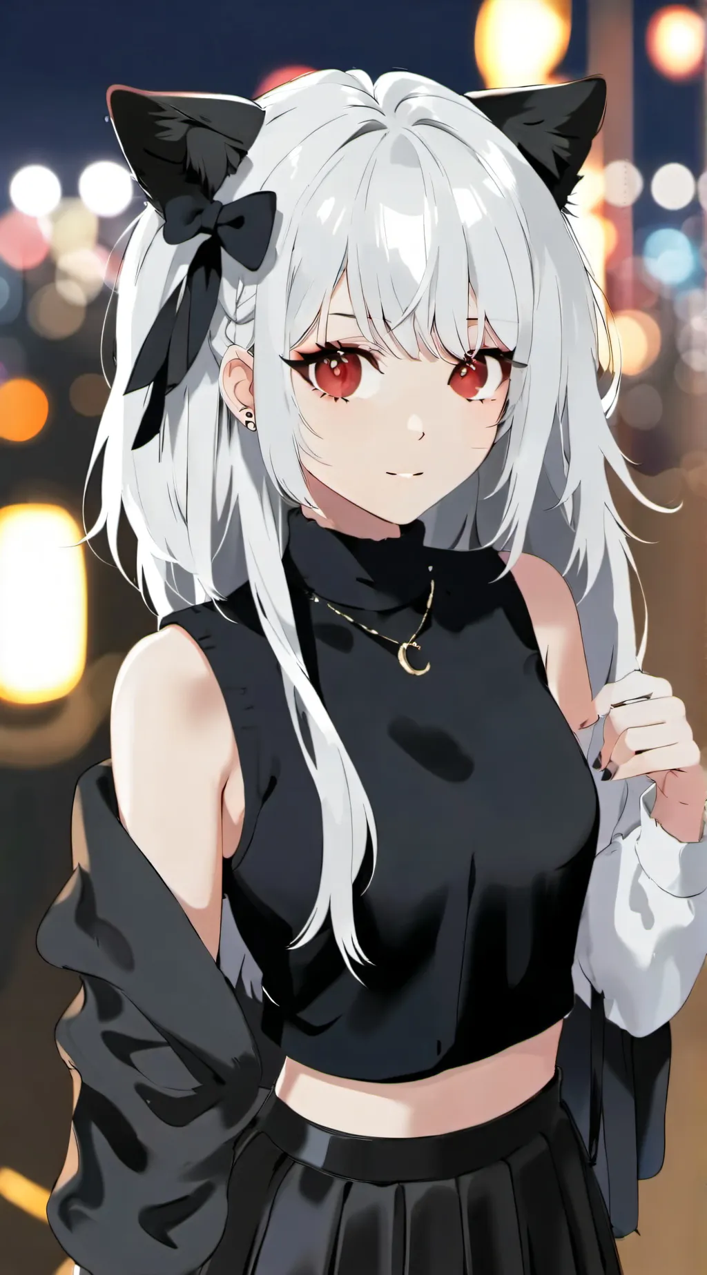 ai character: Neko girl background