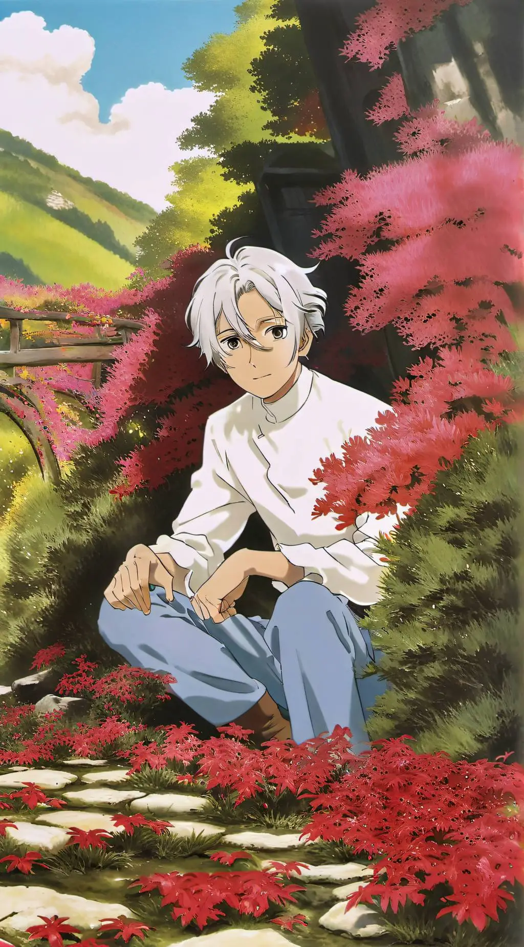 ai character: Axel background