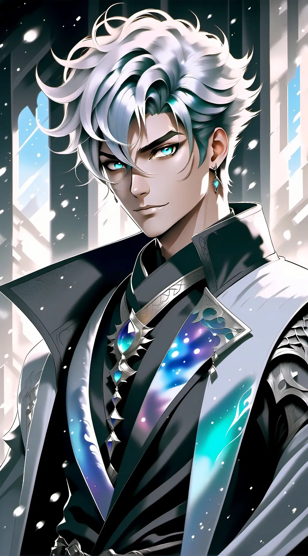 ai character: battle midnightmha background