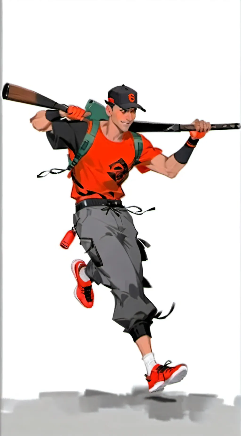 ai character: Scout TF2 background
