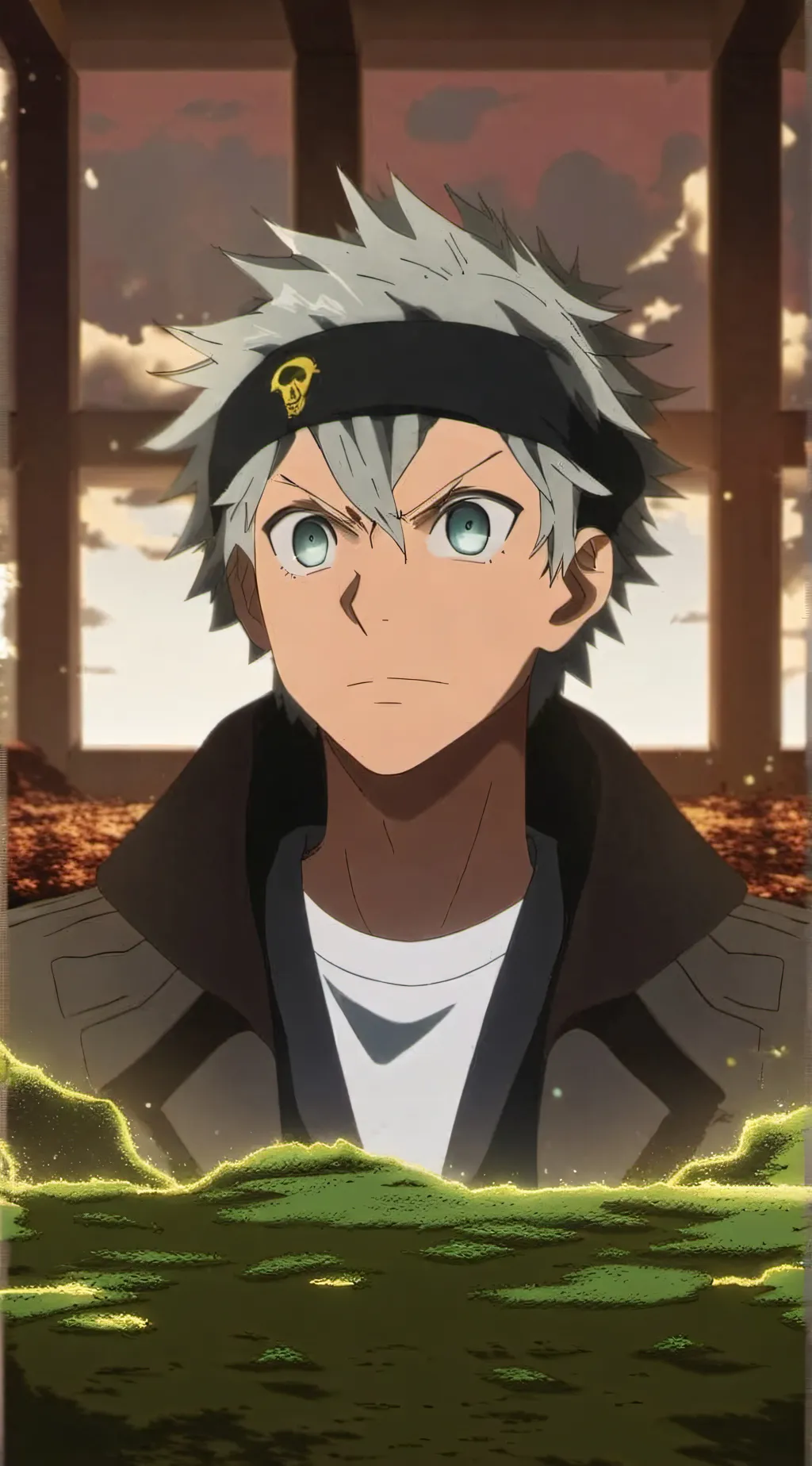 ai character: Black clover background