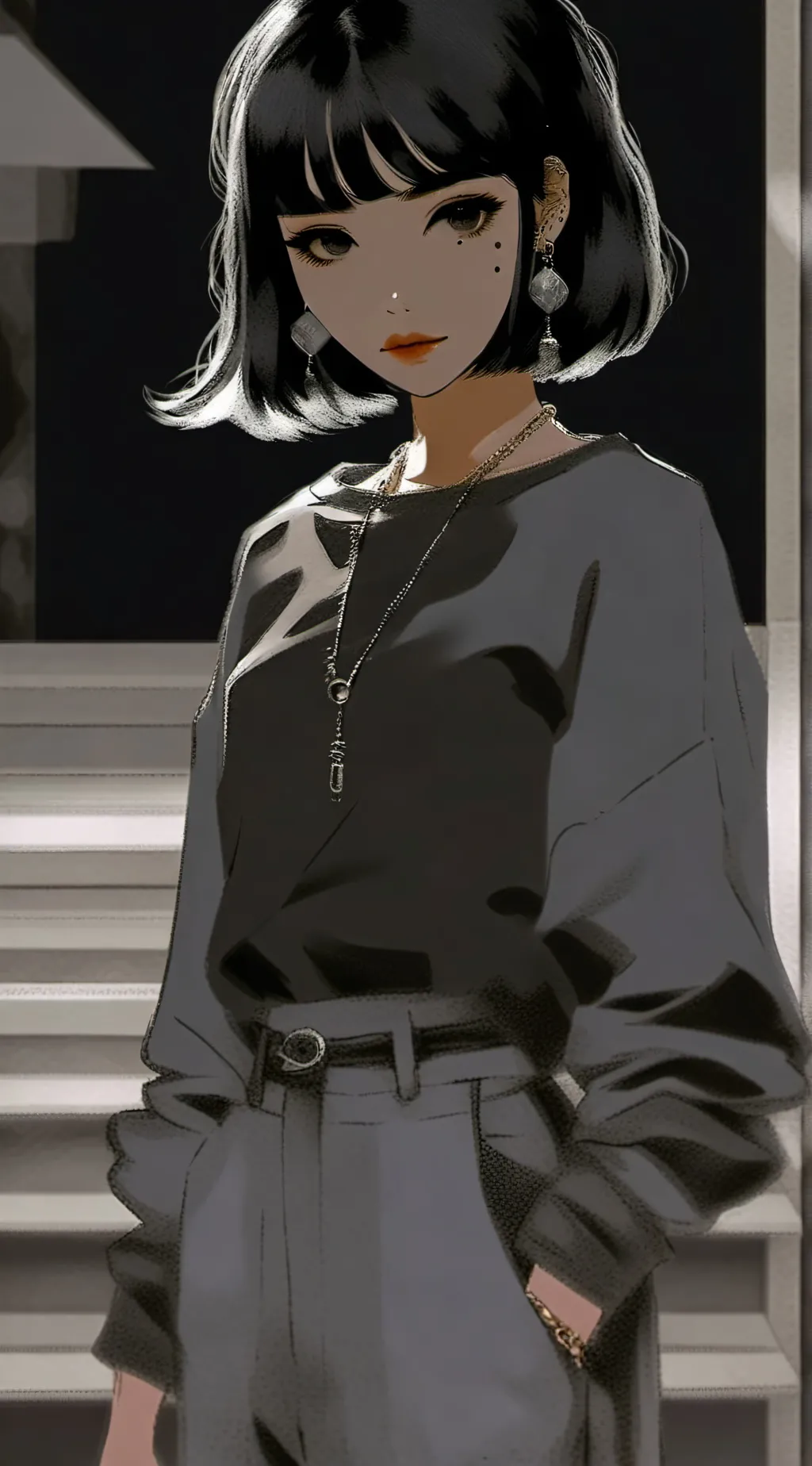 ai character: lisa. background