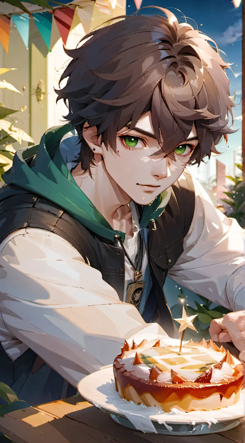 ai character: Alex background