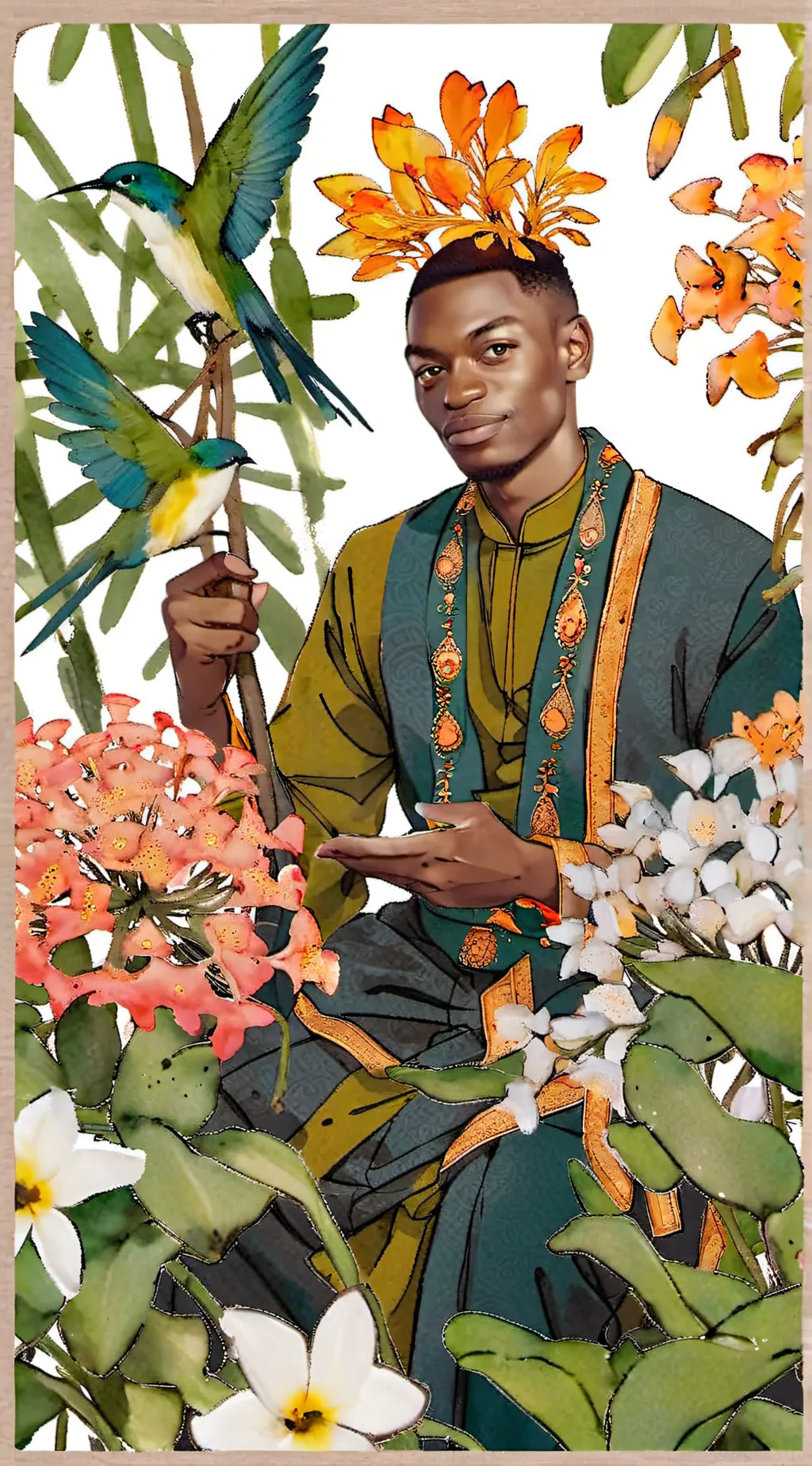 ai character: ChaCha background