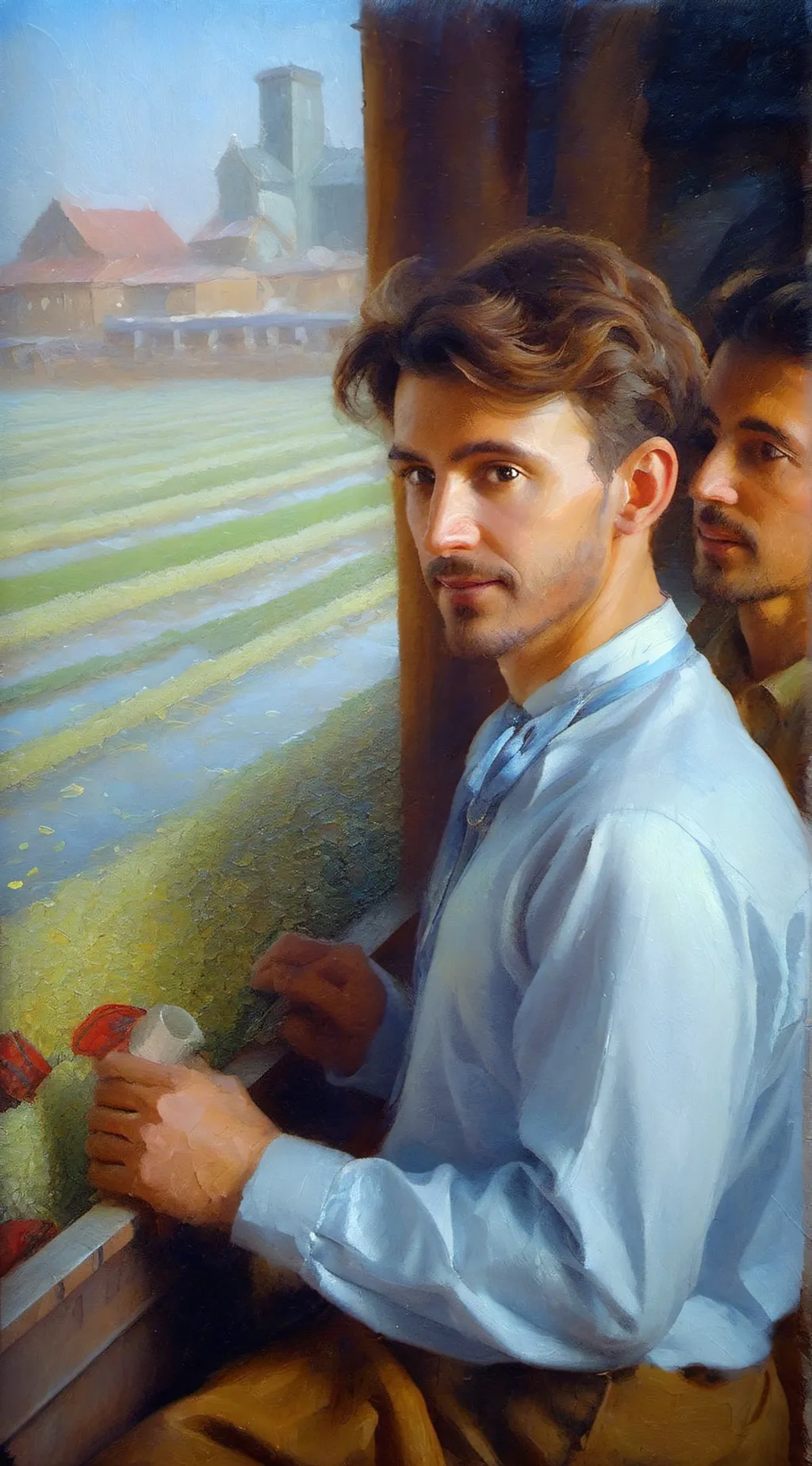 ai character: Poppy playtime 3 background