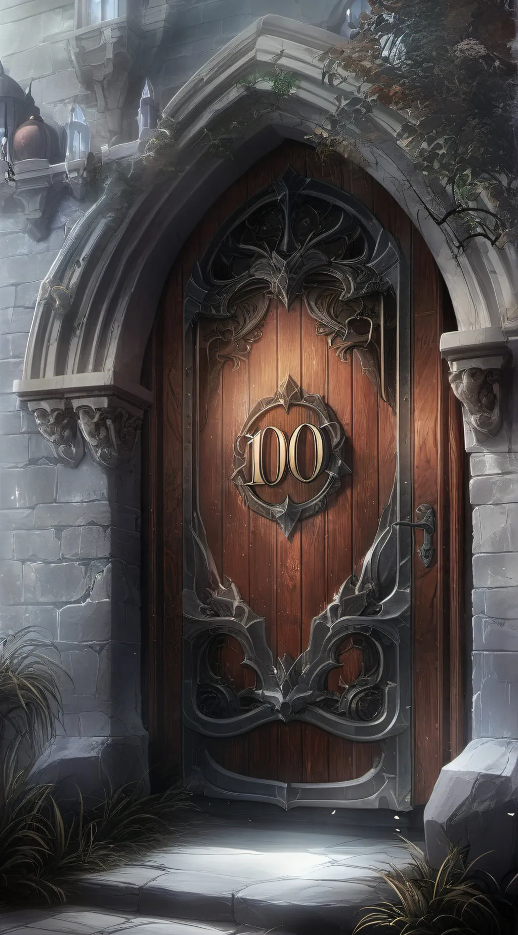 ai character: Doors background