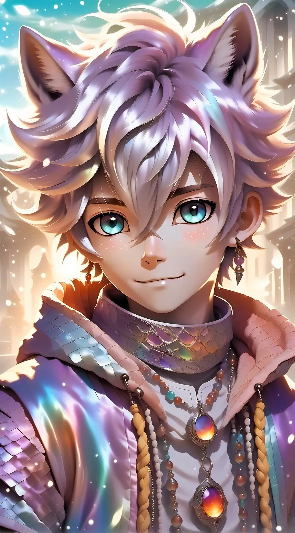 ai character: lukas background