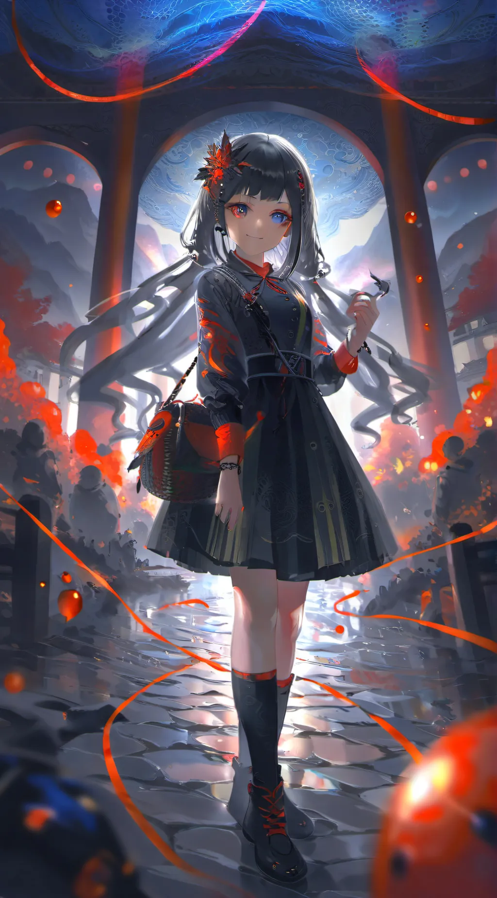 ai character: Lily background