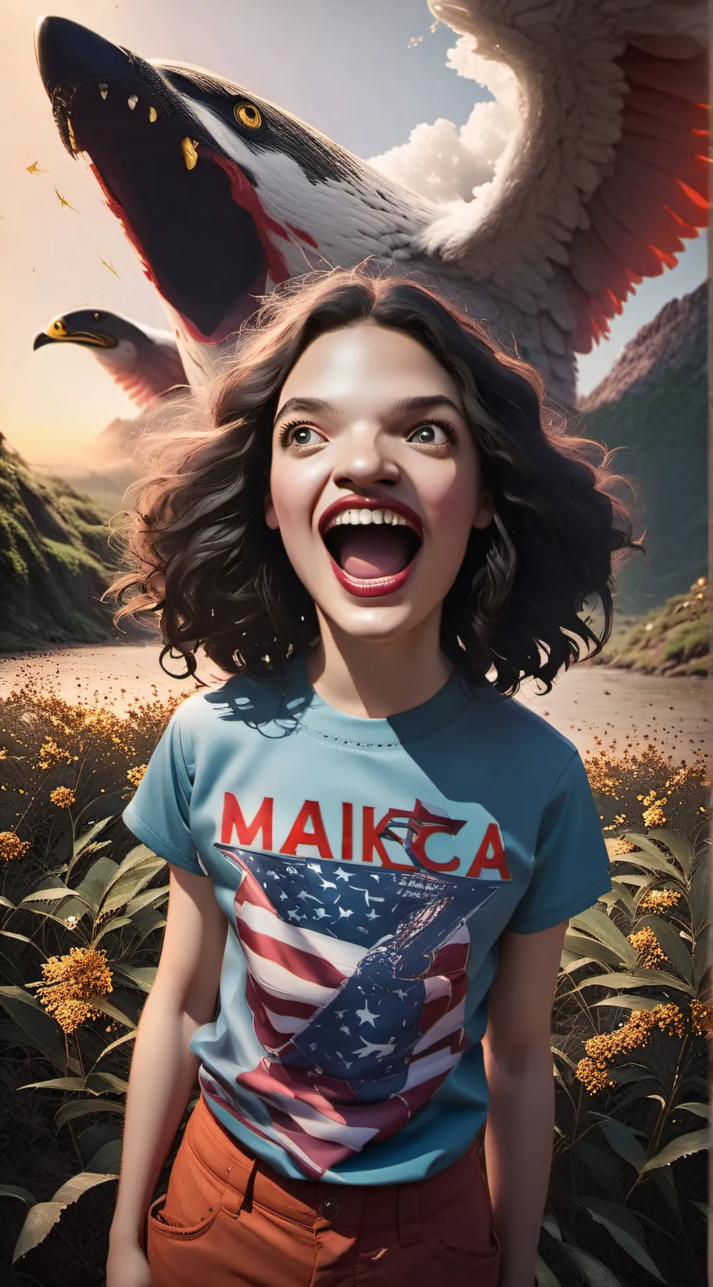 ai character: Sasha 👁👅👁 background