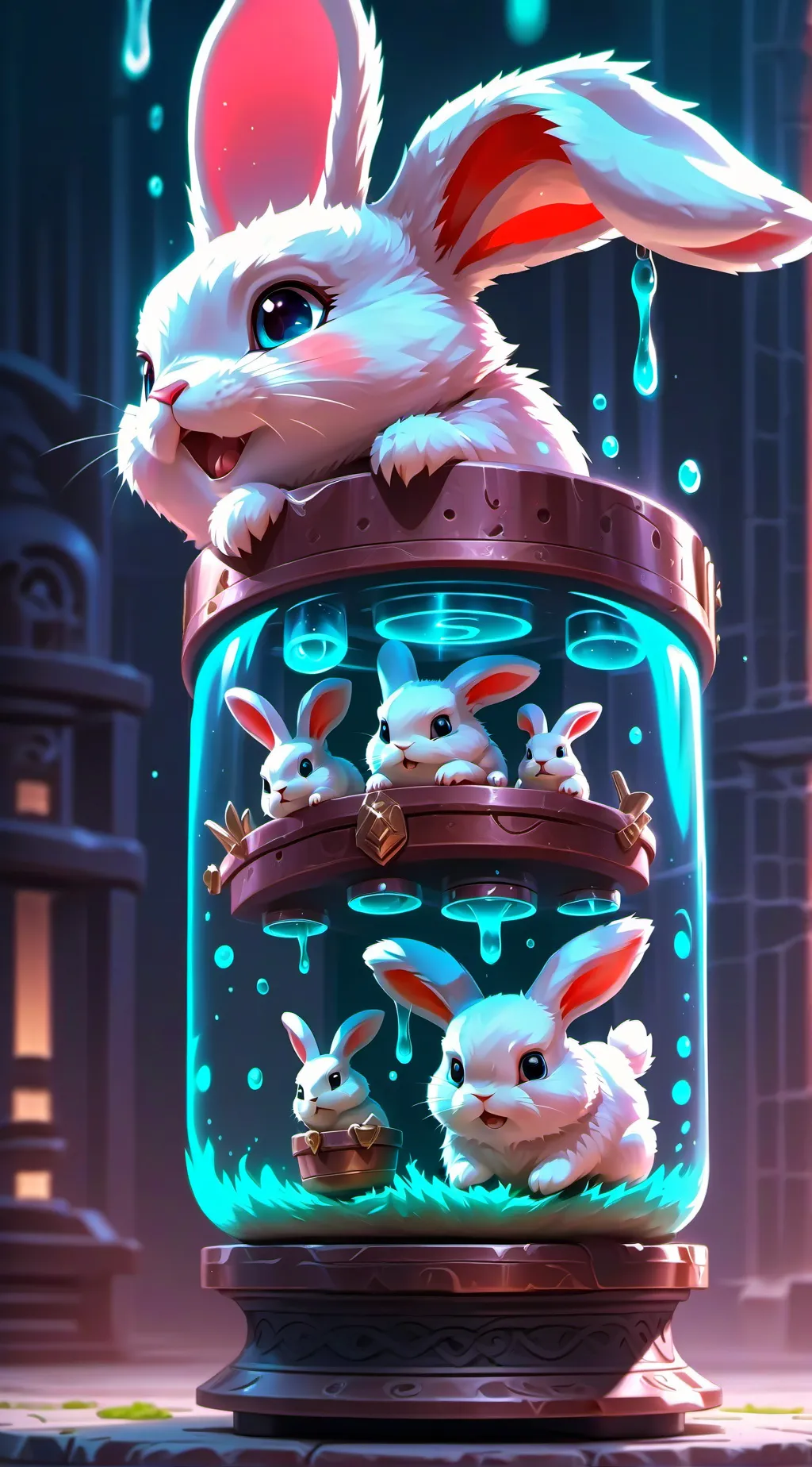 ai character: Guitarspear background