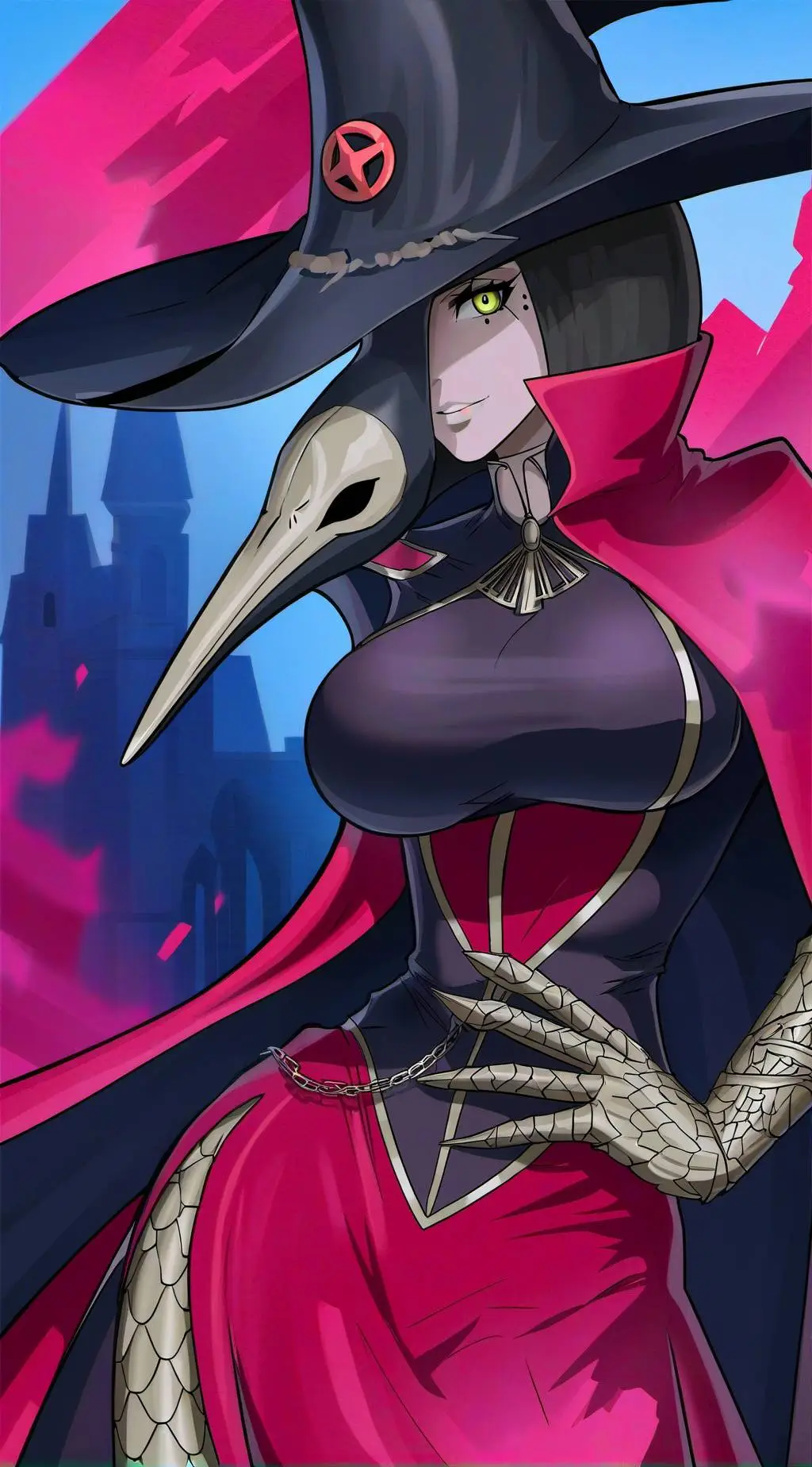 ai character: scp dress up! background