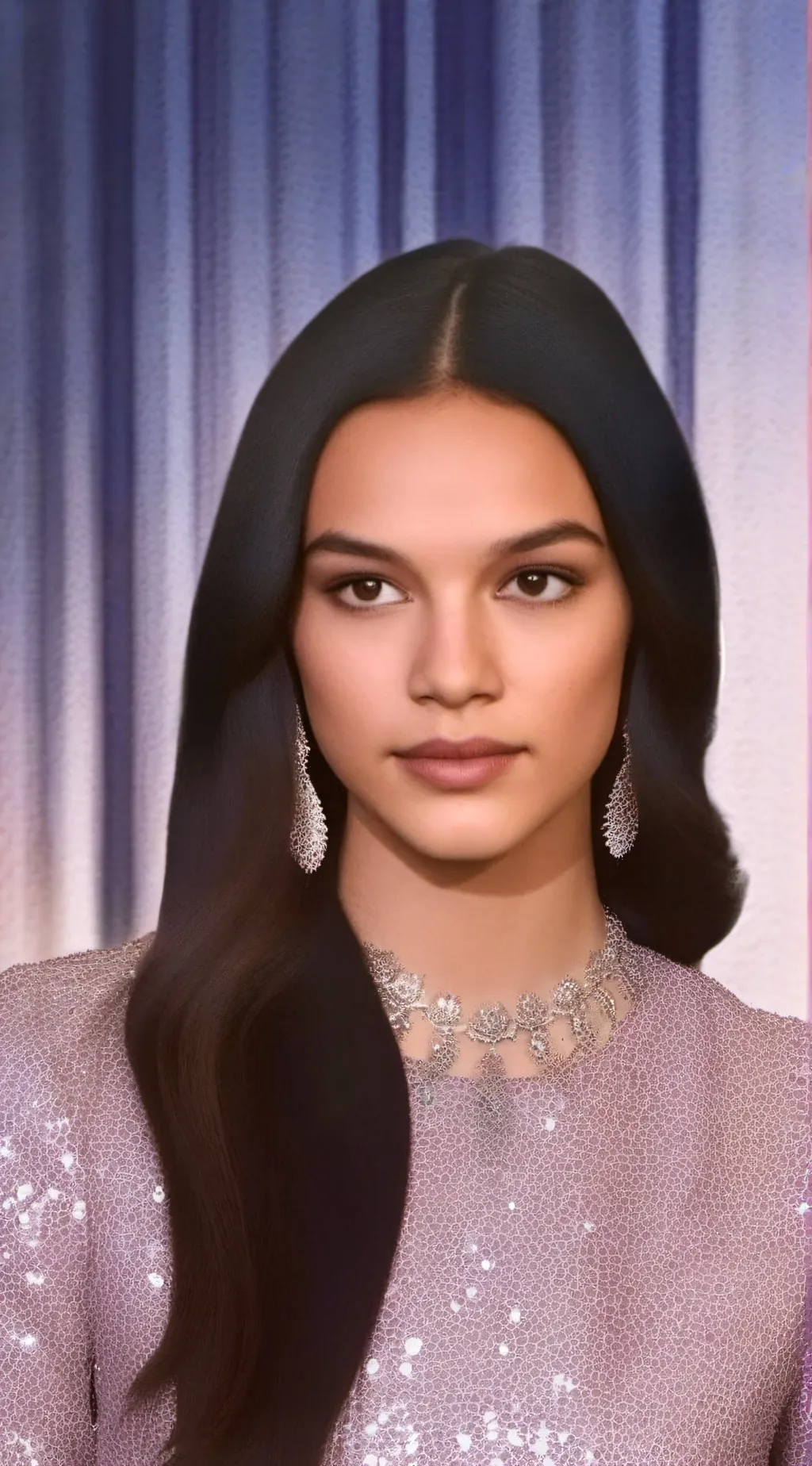 ai character: Olivia Rodrigo  background