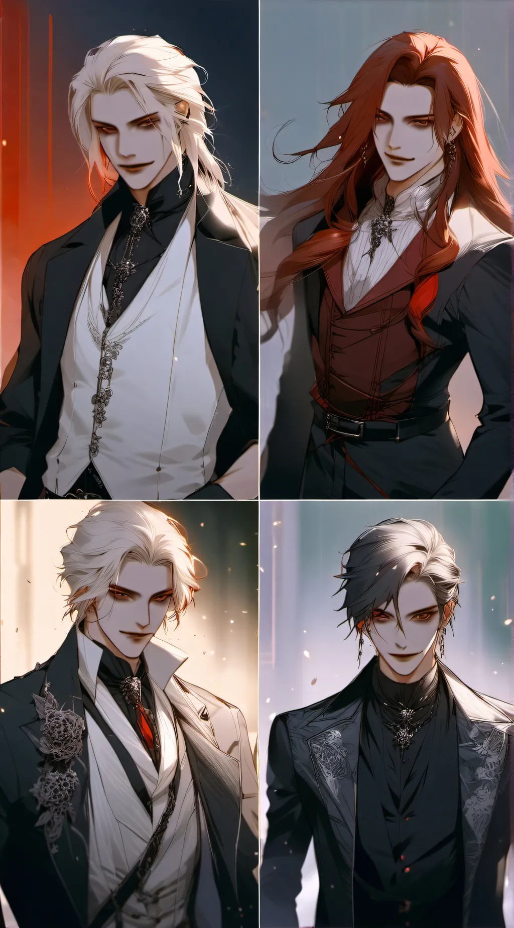 ai character: vampires background