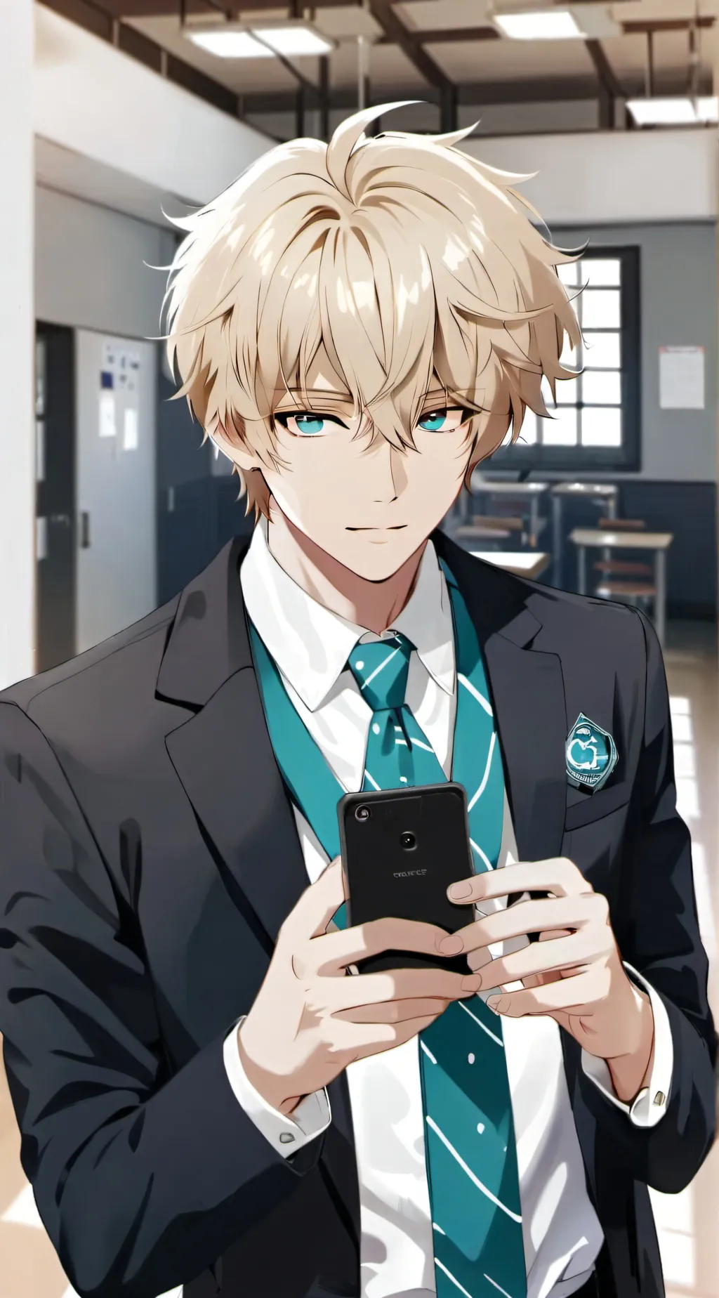 ai character: Theo background