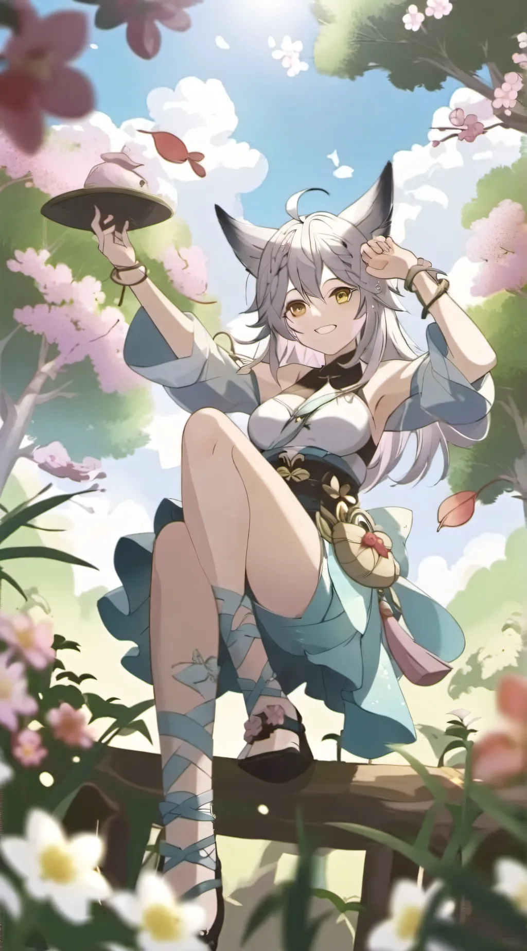 ai character: amy background